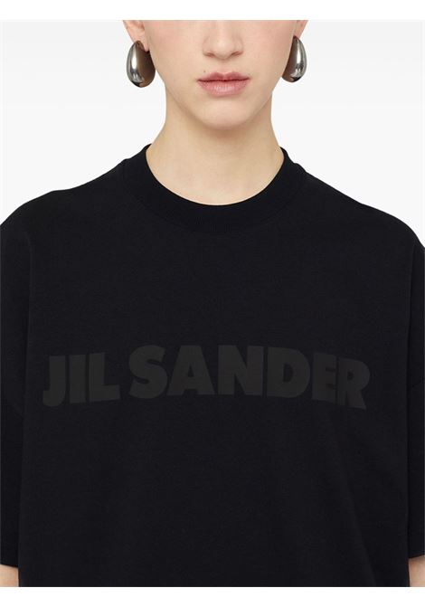 T-shirt con logo in nero Jil sander - donna JIL SANDER | J03GC0137J20243001